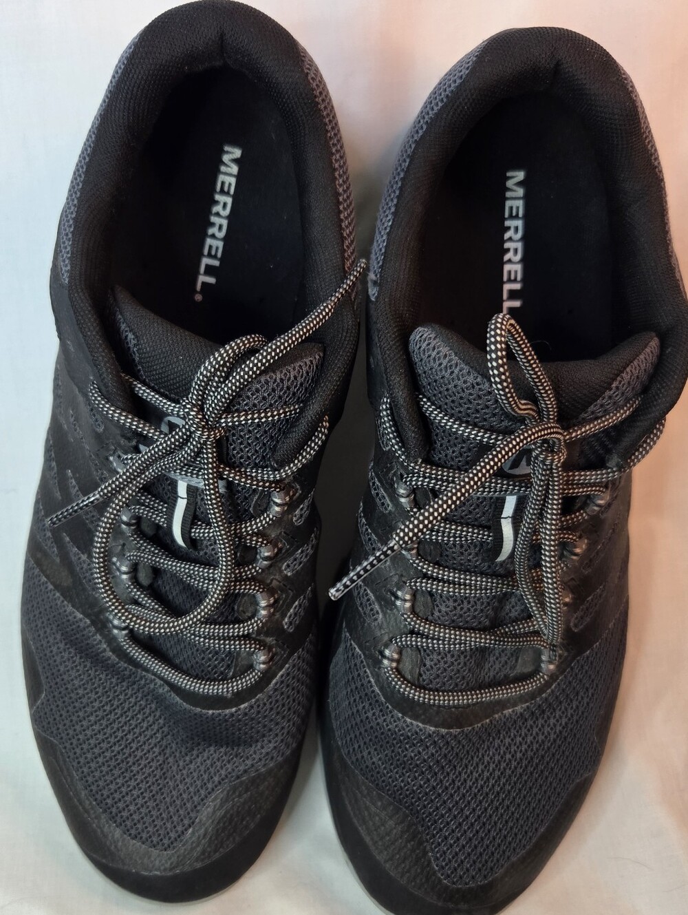 Merrell Nova 2 GORE-TEX Invisible Fit Mens Trail Running Shoes Black Sz 11W